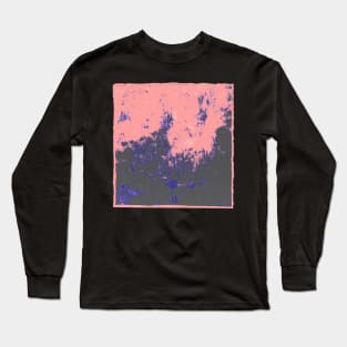 Citywave through Window in Rose Foam Long Sleeve T-Shirt